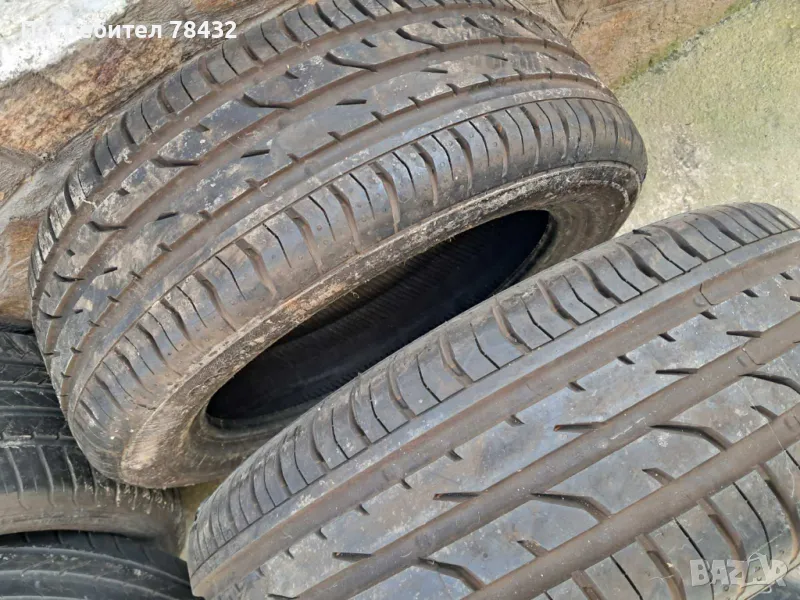 Летни гуми 195/55/16 Continental - 2 броя, снимка 1