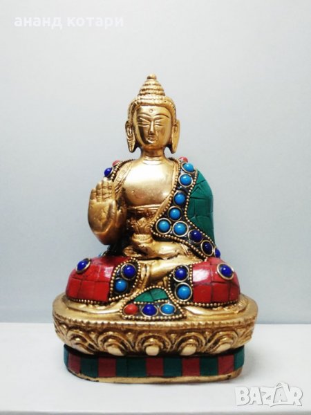 Буда статуя с естествен корал , снимка 1