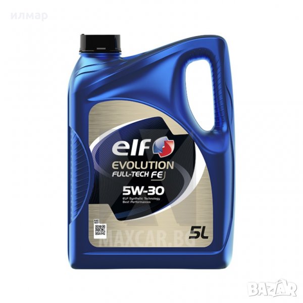 Моторно масло  - ELF EVOLUTION FULL-TECH FE 5W30 - 5 литра, снимка 1