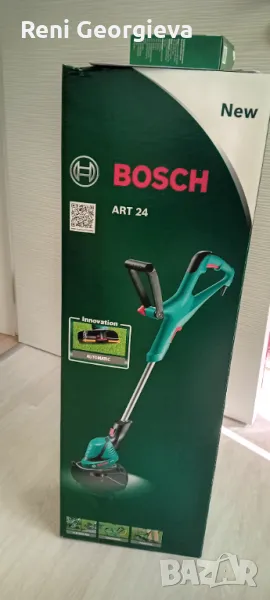 Тример за трева Bosch и резервна корда, снимка 1