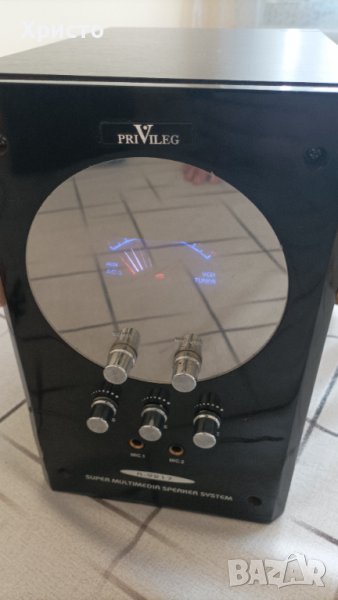 Аудиосистема караоке  - активен буфер Privileg с тонколони Pioneer 2.1, снимка 1