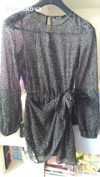Рокля на малки точки Zara, снимка 1