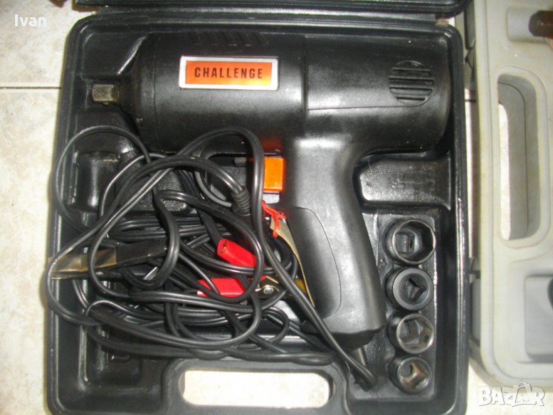 12 Волта-Гайковерт-1/2- Пълен Комплект-50 Вата-200 Вата-Отличен-Challenge, снимка 1