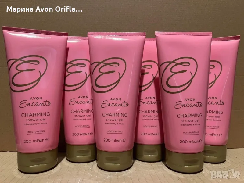 Парфюмен душ гел Encanto Cherming Avon, снимка 1