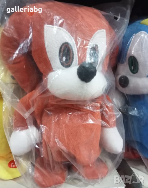 60 песни! Плюшена интерактивна играчка на Нъкълс от Соник: (Sonic the Hedgehog), снимка 1