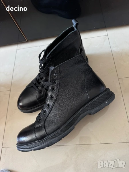 Нови мъжки боти 42 номер от естествена кожа, снимка 1