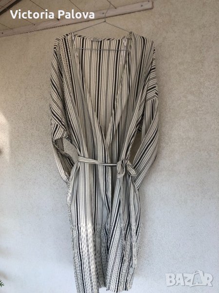 Модерна рокля-наметало MONKI,памук, снимка 1