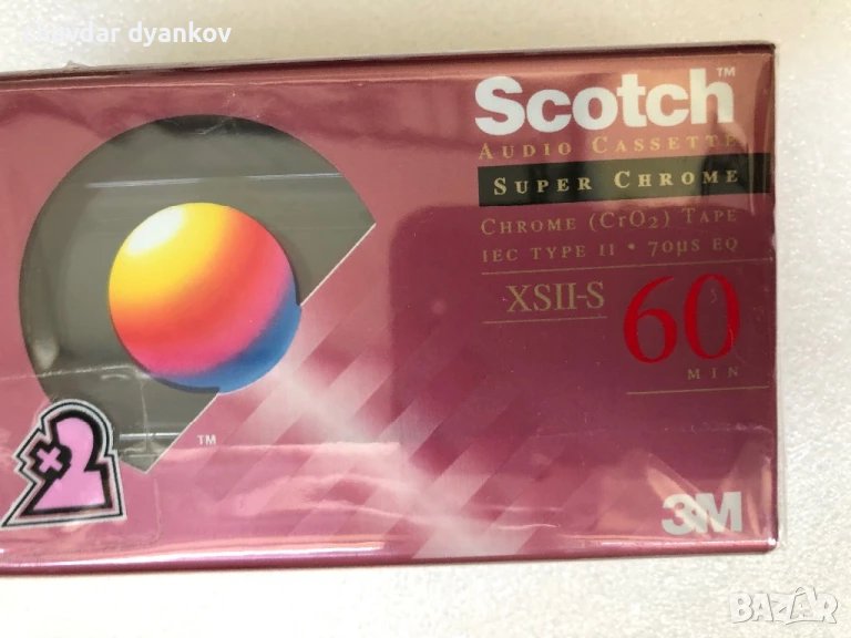 Касети Scotch супер хром класа, снимка 1