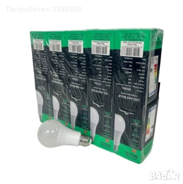 LED крушка V-TAC E27 10 Samsung chip  10 броя в пакет!, снимка 1