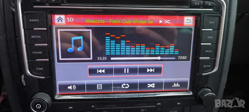 Мултимедия android vw seat alhambra sharan bora passat golf  от тежките , снимка 1