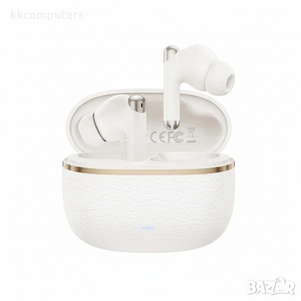 Bluetooth Handsfree Wireless XO-G33 ANC + ENC /Бял/ Баркод : 2404125, снимка 1