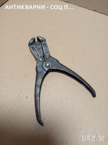 Стари Немски Секачки Клещи. , снимка 1