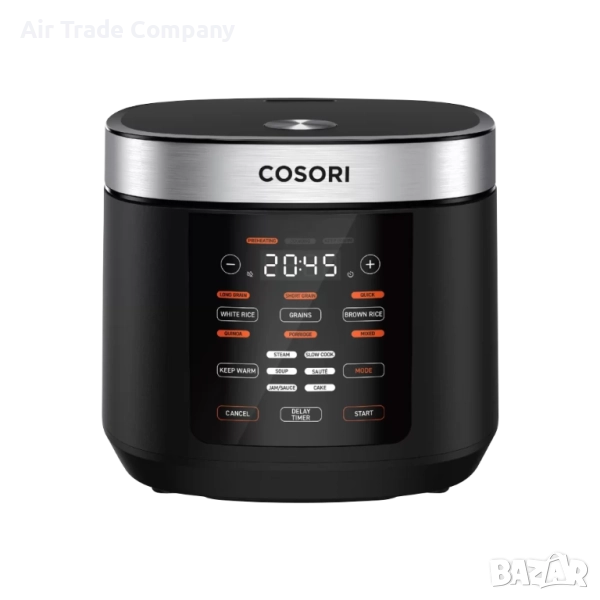 Мултикукър за бавно готвене Cosori CRC-R501-KEU, 5L, Черен, снимка 1