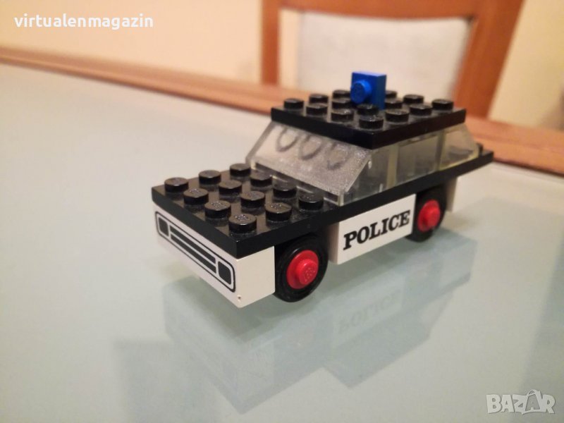 Много стар Конструктор Лего - LEGO Police 611 - Полицейска кола, снимка 1