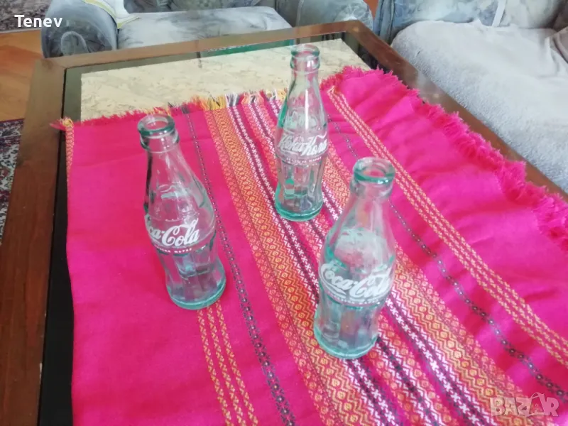 Шишета Кока-Кола 3 броя бутилки Coca-Cola , снимка 1