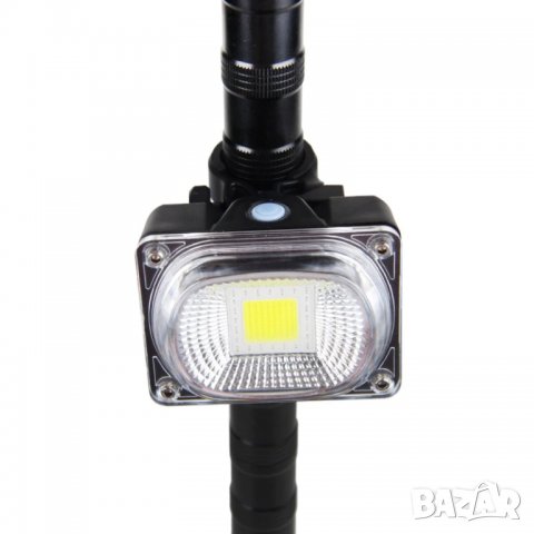 Акумулаторен COB LED фар 20W, 500lm за велосипед , снимка 6 - Части за велосипеди - 37753303