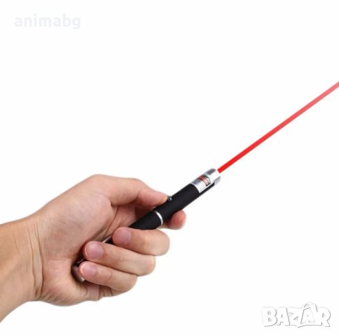 ANIMABG Червен лазер 5mW показалка за презентации и друго