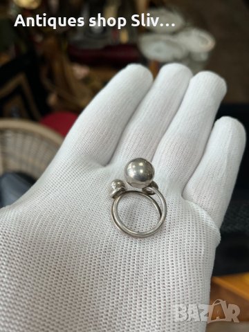 Дамски сребърен пръстен. №3768, снимка 4 - Пръстени - 40313640