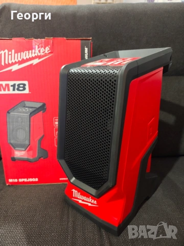 Акумулаторна тонколона Milwaukee M18SPEJSG2-0, Bluetooth, 18 V, 60 м, 4933493530 , снимка 2 - Bluetooth тонколони - 53598289