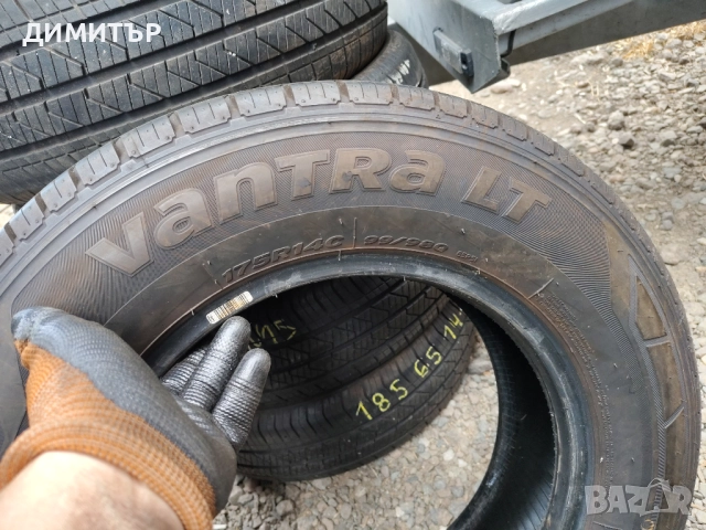 2бр.НОВИ летни гуми HANKOOK 175 80 14C DOT18 цена за брой, снимка 4 - Гуми и джанти - 52427855