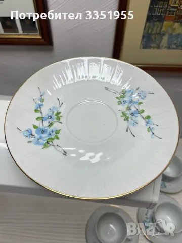 Български Антикварен сервиз за Чай, снимка 4 - Сервизи - 50138548