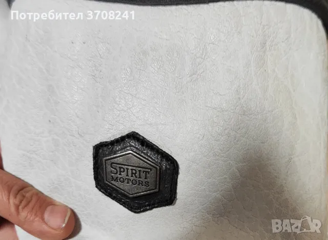 мъжко кожено мото яке, снимка 5 - Якета - 47959469