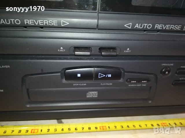 заявено-JVC CA-E48BK RECEIVER-ГОЛЯМА УРЕДБА 40СМ ВИСОКА-ВНОС SWISS 0301241610, снимка 5 - Аудиосистеми - 43641543