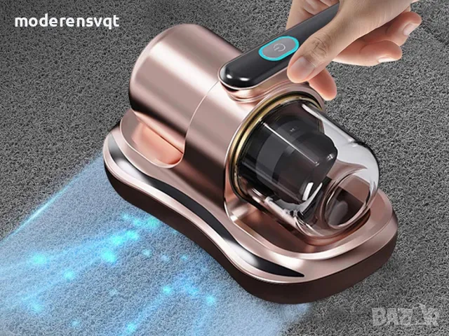 Ръчна прахосмукачка за прахови акари с алергичен филтър UV лампа, снимка 4 - Прахосмукачки - 47969907