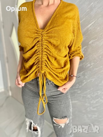 Регулиращ се пуловер, снимка 1 - Блузи с дълъг ръкав и пуловери - 43801905