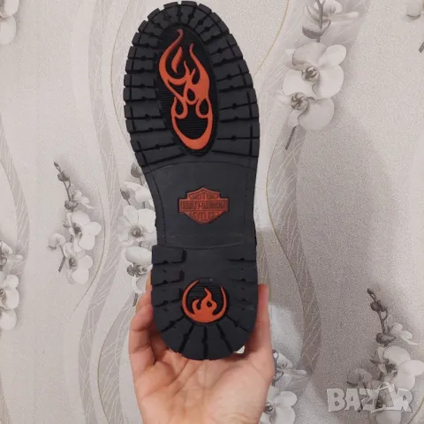 мото ботуши / боти  Harley Davidson номер 44 , снимка 8 - Мъжки боти - 48835528