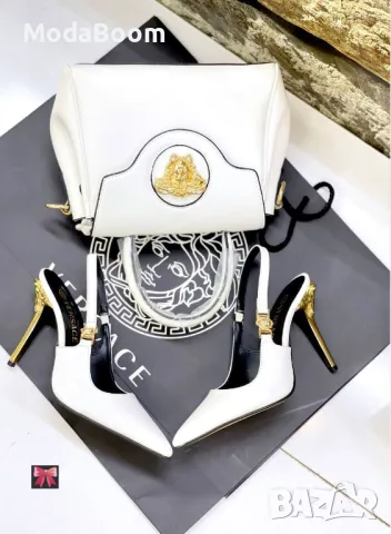 Versace дамски комплекти Различни цветове , снимка 5 - Дамски обувки на ток - 48854452