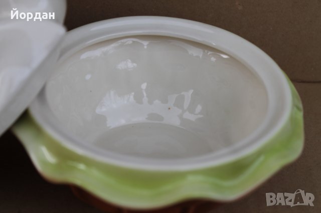 Порцеланова захарна бонбониера Goebel, снимка 5 - Колекции - 37961059