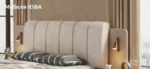 Тапицирани легла с включен МАТРАК!, снимка 3 - Спални и легла - 53208360