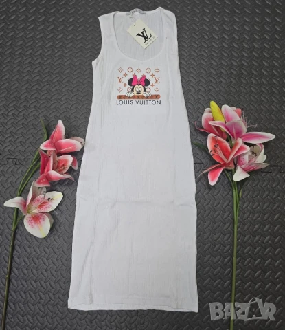 рокля рипс louis vuitton , снимка 9 - Рокли - 51146864