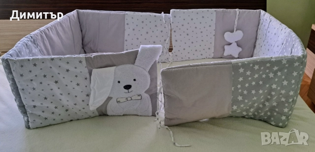 Детско креватче окомплектовано, снимка 4 - Бебешки легла и матраци - 52154431
