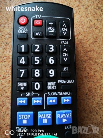 Panasonic N2QAYB000336 Original Remote Control for DVD/HDD Recorder , снимка 2 - Аудиосистеми - 32311390