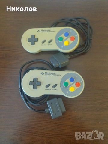 Продавам оригинални джойстици за конзола Super Nintendo (SNES)