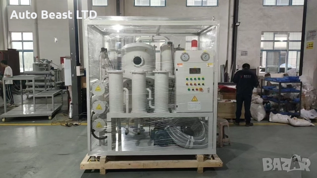 Професионална вакуумна система за пречистване и затопляне на трансформаторно масло