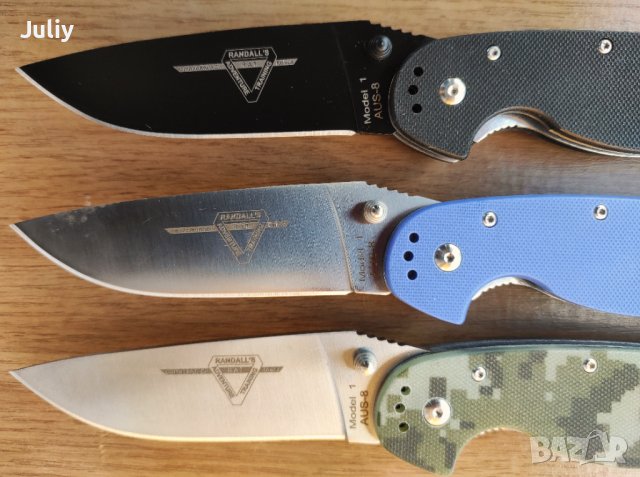 Сгъваем нож Ontario RAT Model 1, снимка 3 - Ножове - 25169568