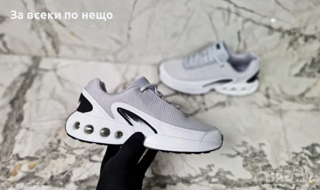 Nike Air Мъжки Сиви Маратонки👟Мъжки Спортни Обувки В Сив Цвят Найк Еър Код P40, снимка 5 - Маратонки - 49137451