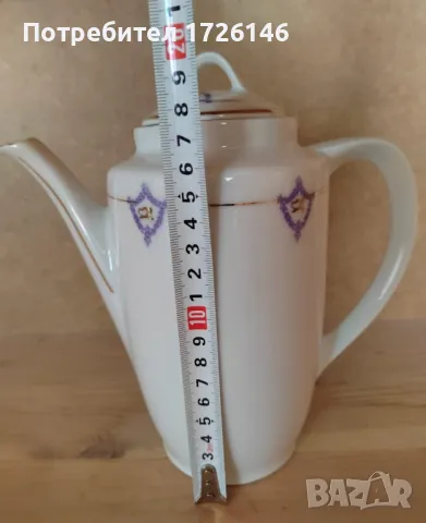 Порцеланов чайник , снимка 2 - Сервизи - 49440805