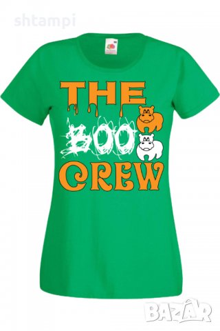 Дамска тениска The Boo Crew 2,Halloween,Хелоуин,Празник,Забавление,Изненада,Обичаи,, снимка 7 - Тениски - 38144187