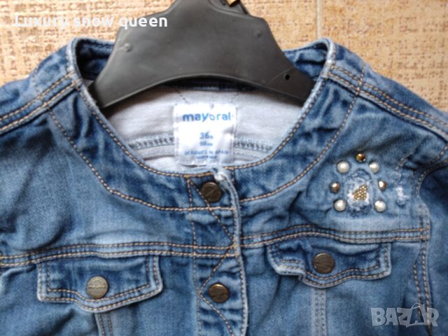 Дънково яке Майорал 3г., снимка 2 - Детски якета и елеци - 40677514