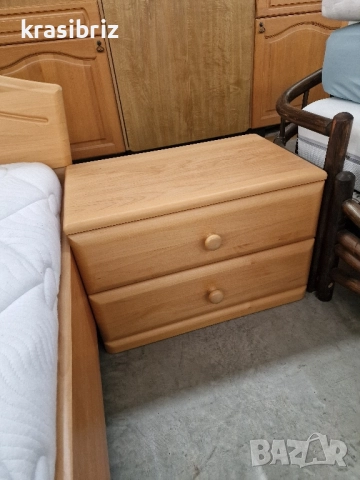 Масивна Спалня-200/200см...-внос от Германия!, снимка 4 - Спални и легла - 52490656