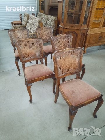 Масивни Барокови Столове с Ратан внос от Германия!Обявената цена е за брой!