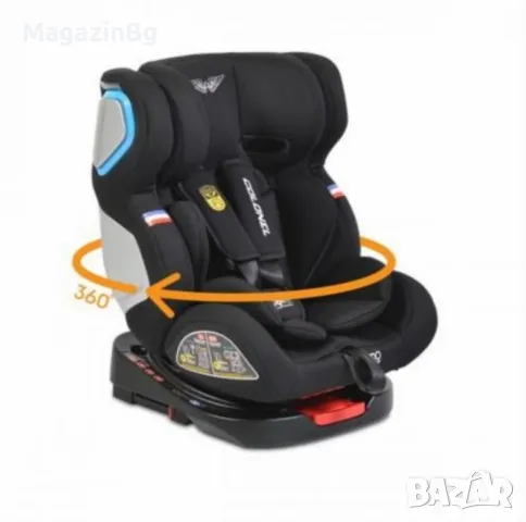 Стол за кола Colonel 360° с Isofix

, снимка 3 - Столчета за кола и колело - 47860813