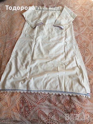 Автентична риза от народна носия, снимка 4 - Антикварни и старинни предмети - 35557760