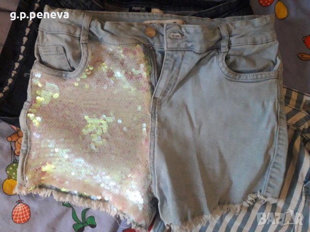Юношески къси дънкови панталони, снимка 3 - Детски къси панталони - 33411012