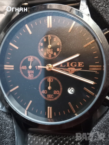 Часовник LIGE Chronograph