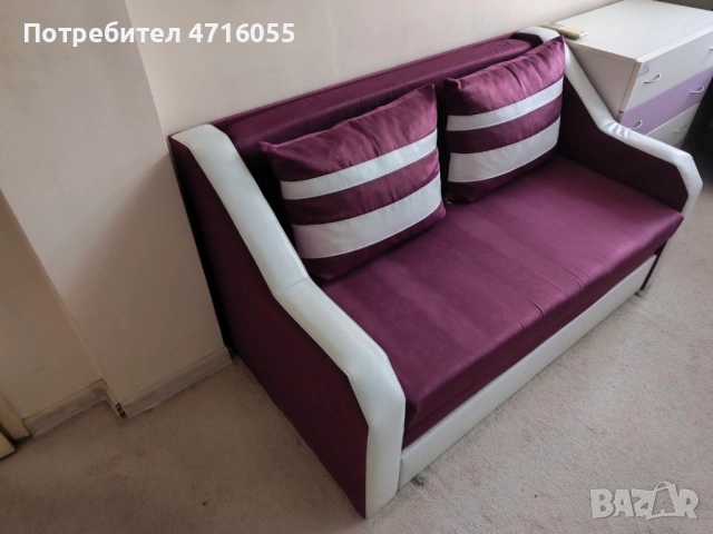 Разтегателно канапе XXS, снимка 2 - Дивани и мека мебел - 53210459